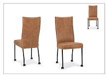 Contemporary chair AUCKLANDindoorfabricleather