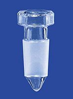 Hexagonal plug maleglassfor laboratory glassware
