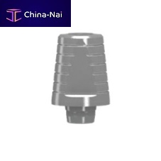 Titanium implant abutment internalstraightindexed