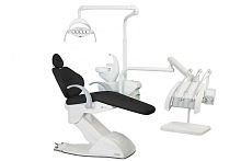 Dental unit with adjustable headrest S 500 Hwith delivery systemwith light