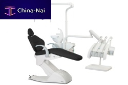 Dental unit with adjustable headrest S 500 Hwith delivery systemwith light