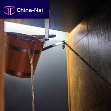 Wooden shower kitbucket