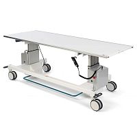 Mobile angiography table PROGNOST XPEheight-adjustable