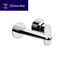 Washbasin mixer tap 115106wall-mountedbuilt-inbrass