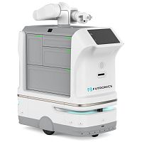 Hospital delivery robot VERCARI Secure Deliveryfor healthcare facilitieswith authentication access