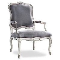 Classic armchair FILLfabricwoodengray