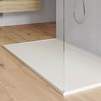 Rectangular shower tray FIJIabove floorSolid Surfacenon-slip