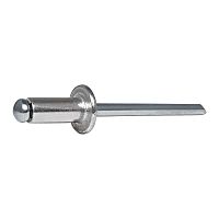 Blind rivet AFTlarge headaluminumsilver-colored