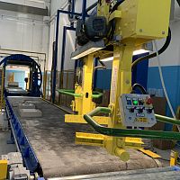 Belt-driven conveyor roller MOULDING LOOPchain drivehard metalhigh-performance