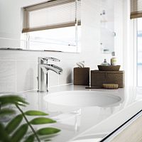 Washbasin mixer tap BRETTONcountertopmetalbathroom