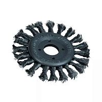 Knotted wheel brush 66261103056cleaningfor grinding processesmetal wire