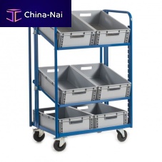 Assembly cart steelfor the food industryergonomic