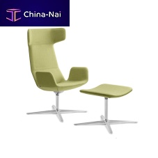 Scandinavian design stool FLEXIfoamswivelupholstered
