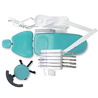 Dental unit with hydraulic chair V300with delivery system