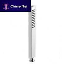 Rectangular hand shower RETTANGOLAREbrasssilver-coloredfor hotel