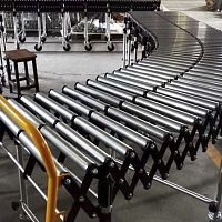 Roller conveyor FRCD-38-45x1storageflexiblegravity