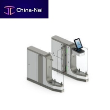 Self-boarding gate with biometric reader vb i-match with document readerfor airport