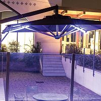 Patio umbrella light