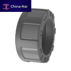 Cylindrical nut PPPVDFPVC-U