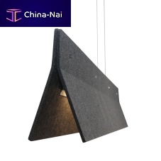 Hanging light fixture LINELEDlineartriangular