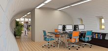 Passive building temporarymodularprefab