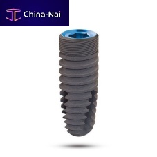 Conical dental implant Winnertitaniuminternal hexagonanatomical