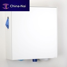 Wall-mounted hygiene station Quadrowith glove box