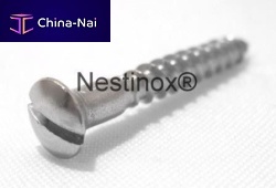 Wood screw button headslottedPhillips