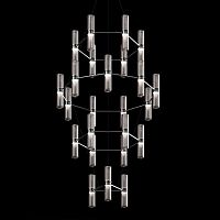 Contemporary chandelier Zephyrblown glasscommercialwaterfall
