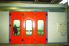Paint tunnel .