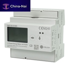 Three-phase electric energy meter DMC100-E MIDDIN railModbuswith LCD display