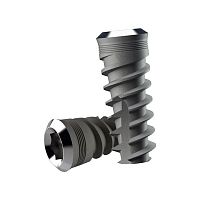 Tapered dental implant TAG MFtitaniuminternal hexagonself-tapping