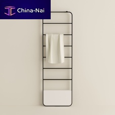 Ladder towel rack Memoryfloor-standingstainless steelblack