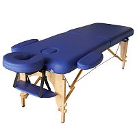 Mechanical massage table 51676portablewith adjustable height backrestwith headrest