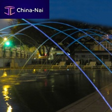 Public space fountain jet LAMINARfor water parkfloor-mountedbuilt-in