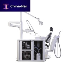 Dental treatment unit with electro-mechanical chair GALLANT AUTONOMEwith delivery systemwith light