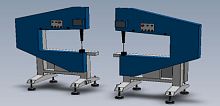 Band saw verticalsemi-automatic