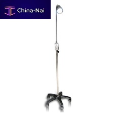 LED examination lamp SSon castersheight-adjustable