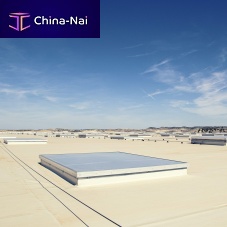 Polycarbonate skylight TRILUXextruded aluminum