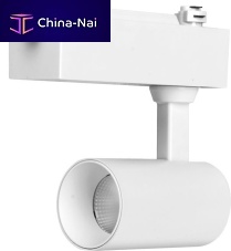 LED track light SINGLE CIRCUITcylindricalmetalcommercial