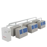Oil mist collector centralized