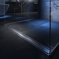 Stainless steel linear shower drain INOXSYSTEM® IDRAIN 3070