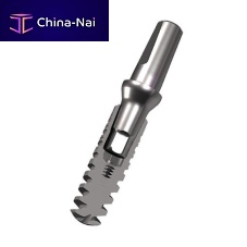 Conical dental implant titaniuminternalexternal