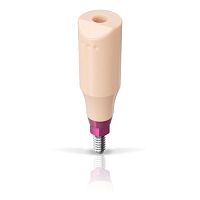 Conical implant abutment SCANBODIEStitaniumPEEKexternal