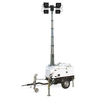 LED light tower VT-Hybridmobiletrailer-mount