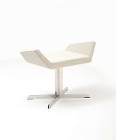 Contemporary footrest CATHERINEsteel