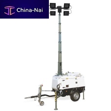 LED light tower VT-Hybridmobiletrailer-mount