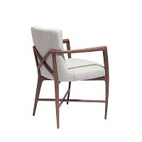 Contemporary chair SHANGHAIindoorfabricwooden base