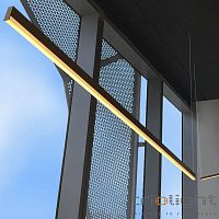 Surface mounted lighting profile AERISbuilt-inhangingfloor