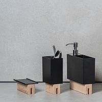 Home soap dispenser TRAYfree-standingaluminummanual